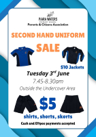 P&C Second Hand Uniform Stall